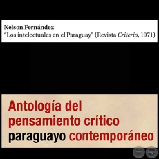 Los Intelectuales en el Paraguay - Por NELSON FERNNDEZ - Pginas 64 al 168